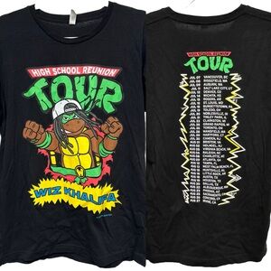 Wiz Khalifa Snoop Dogg High School Reunion T shirt M